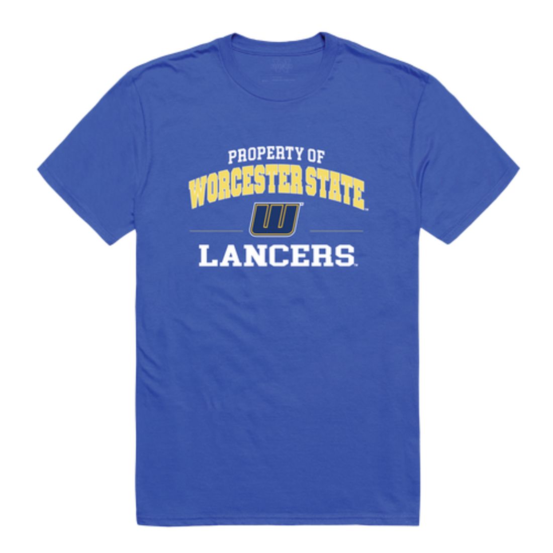 Worcester State University Lancers Property T-Shirt Tee