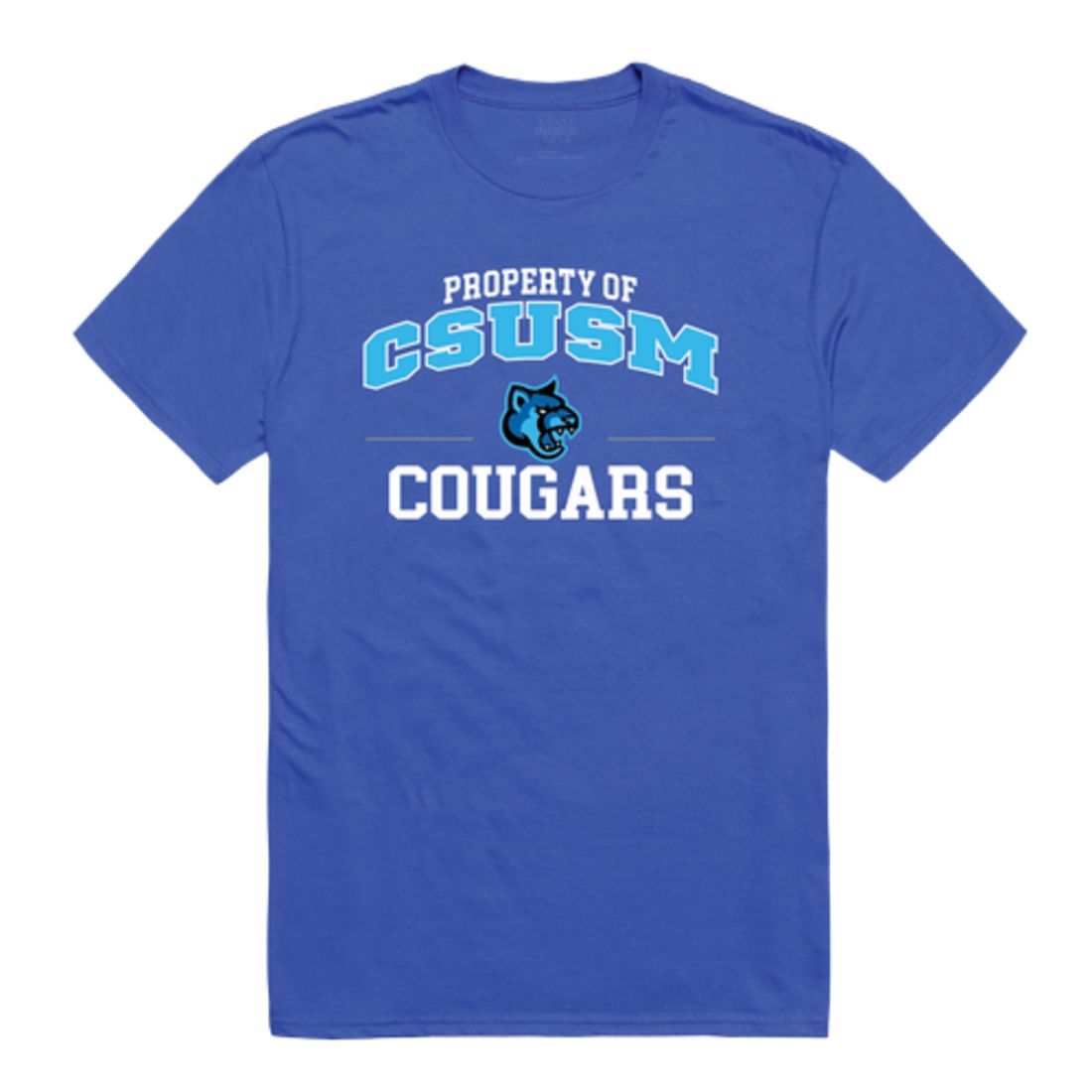 California State University San Marcos Cougars Property T-Shirt Tee