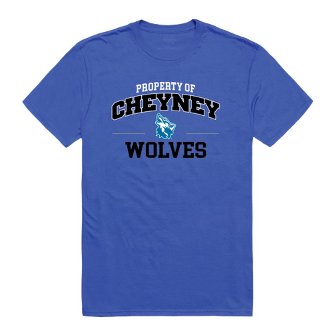 Cheyney University of Pennsylvania Wolves Property T-Shirt Tee