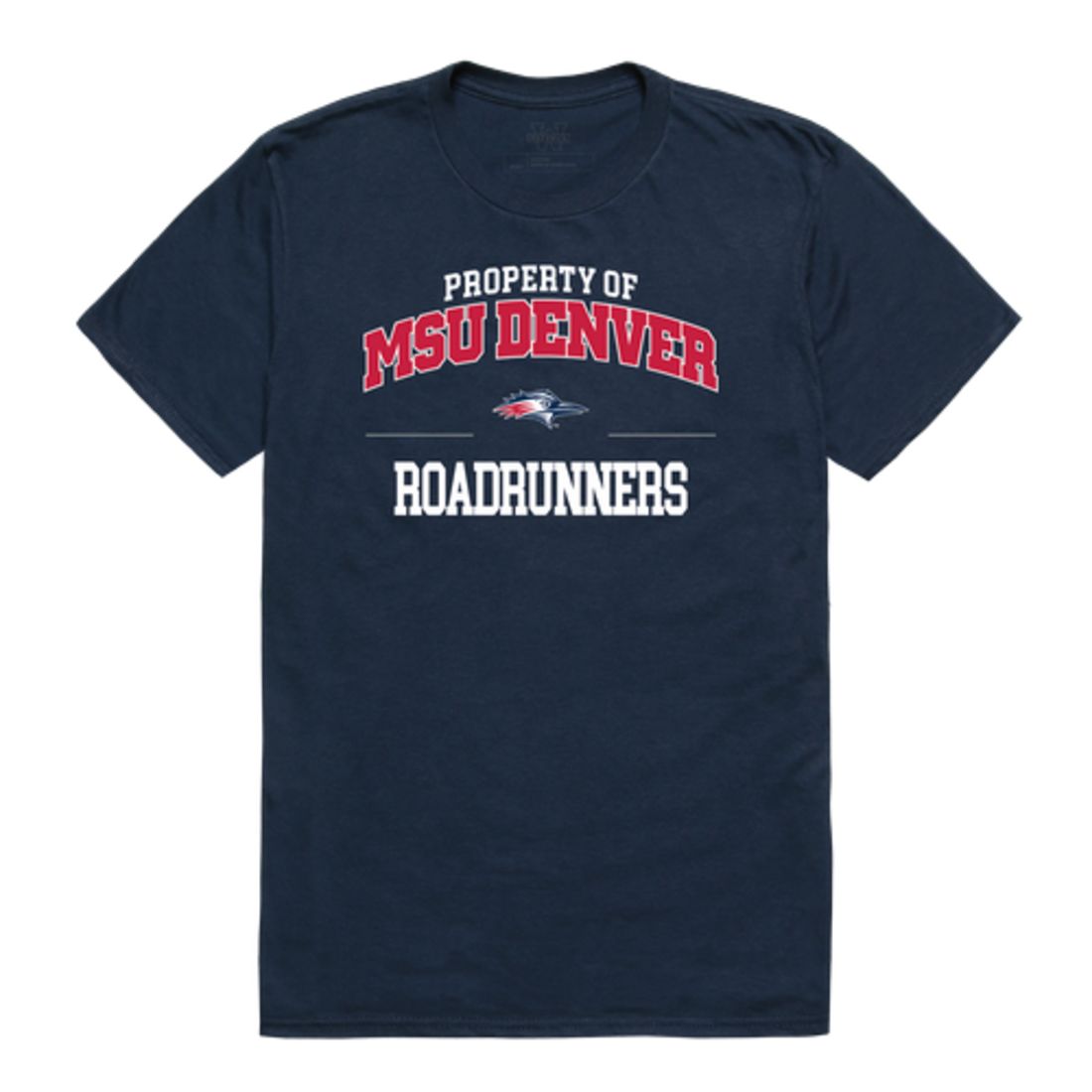 Metropolitan State University of Denver Roadrunners Property T-Shirt Tee