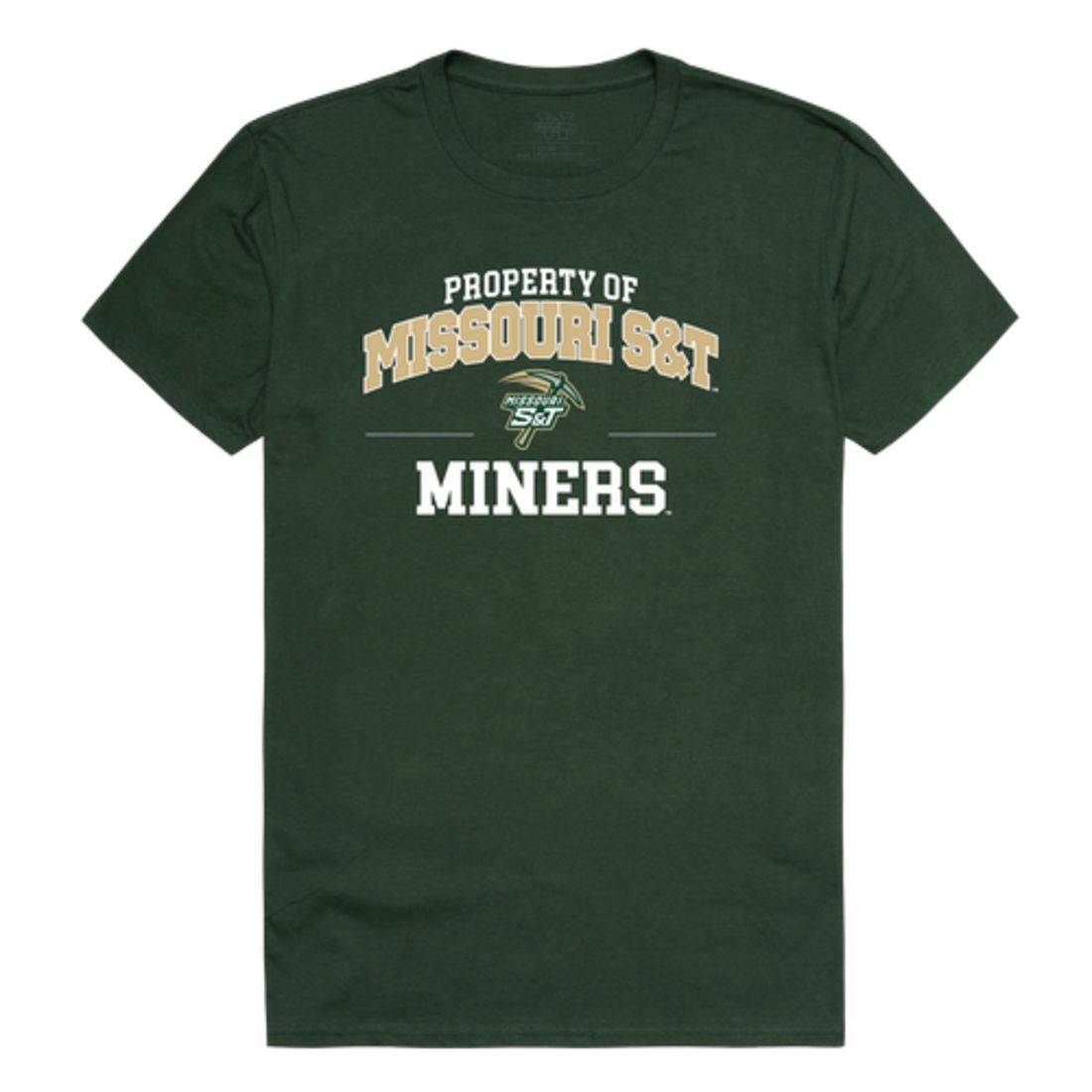 Missouri University of Science and Technology Miners Property T-Shirt