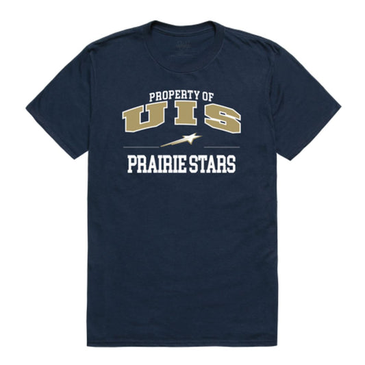 University of Illinois Springfield Prairie Stars Property T-Shirt Tee