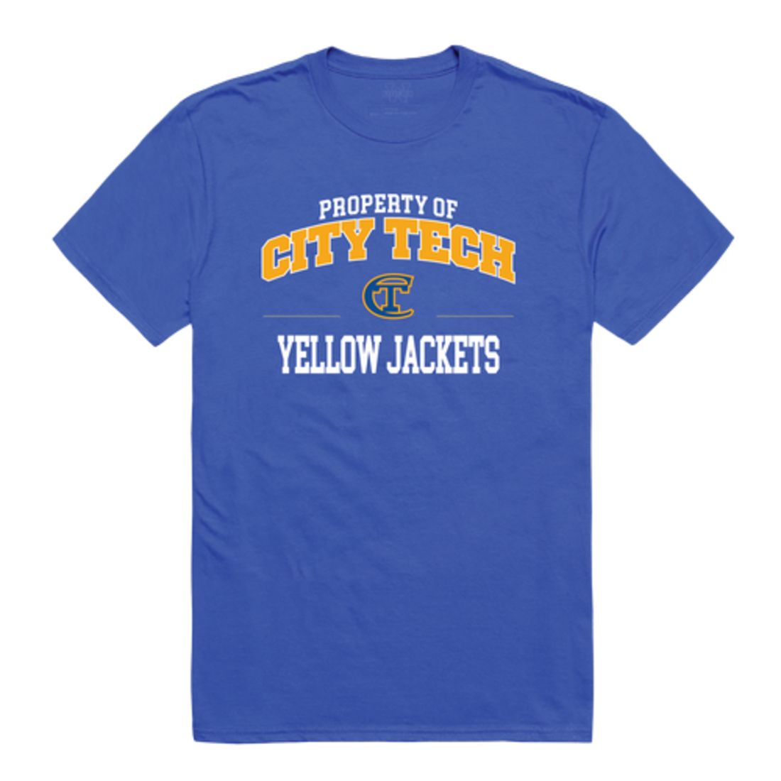 New York City College of Technology Yellow Jackets Property T-Shirt