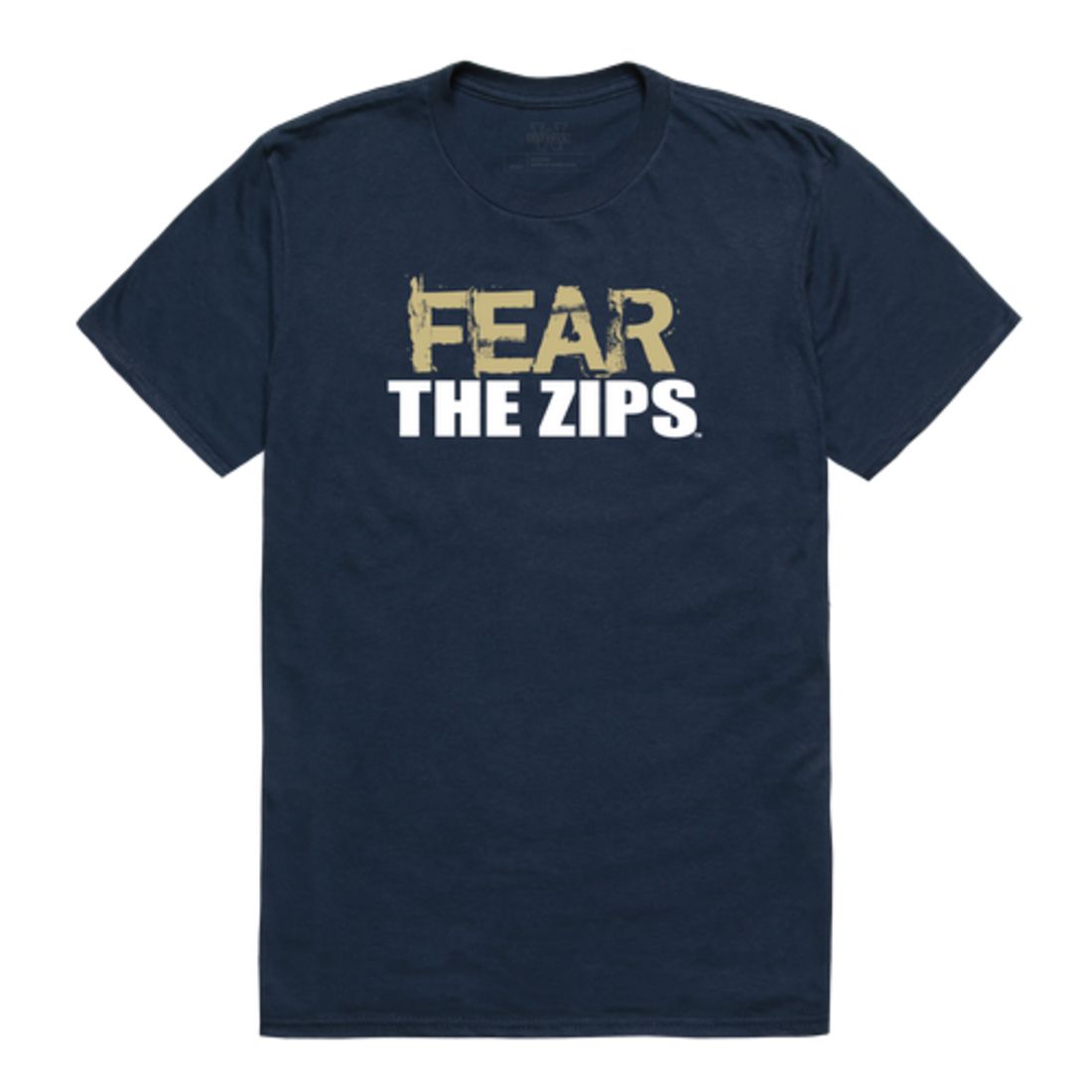 University of Akron Zips Fear College T-Shirt