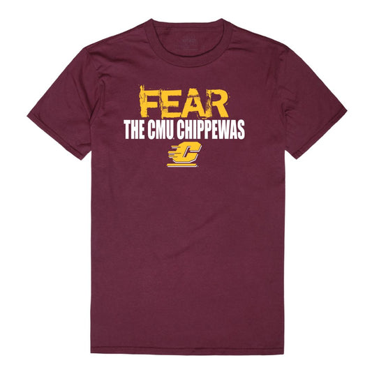 CMU Central Michigan University Chippewas Fear College T-Shirt