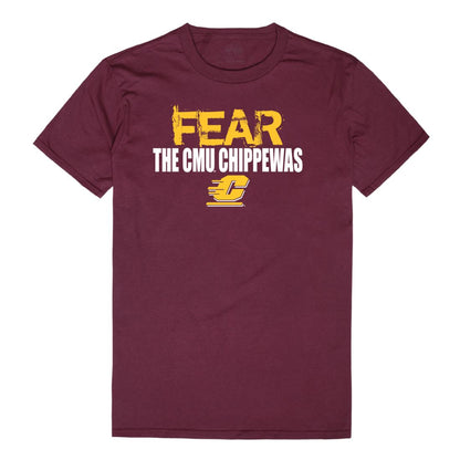 CMU Central Michigan University Chippewas Fear College T-Shirt