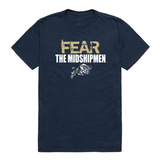 United States Naval Academy Midshipmen Fear College T-Shirt