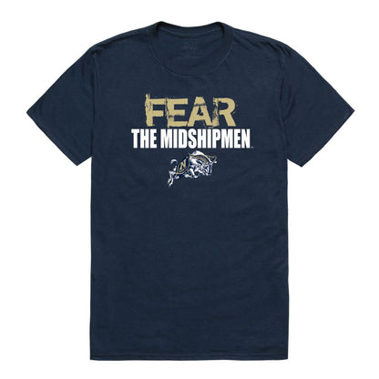 United States Naval Academy Midshipmen Fear College T-Shirt