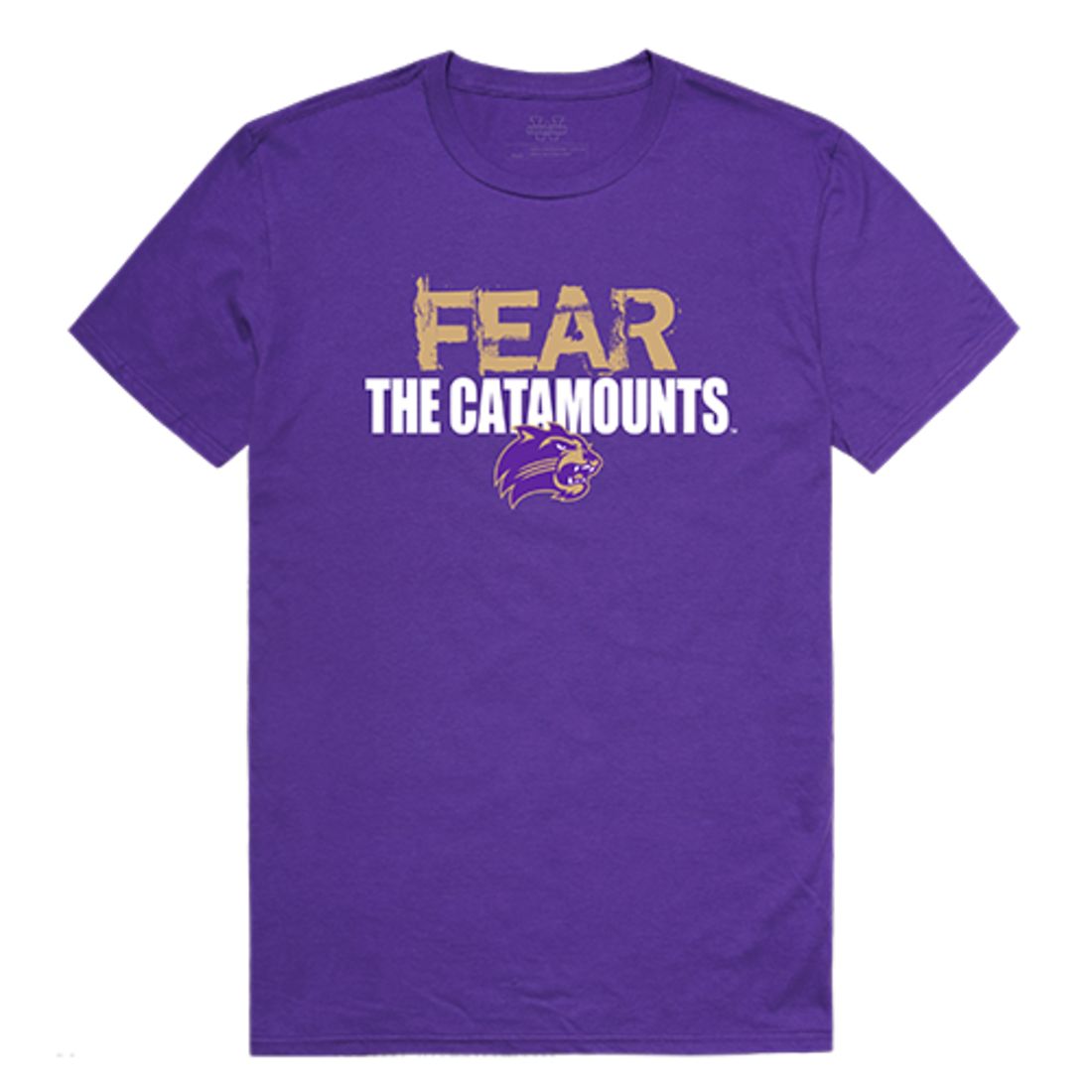 WCU Western Carolina University Catamounts Fear College T-Shirt