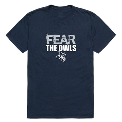 Rice University Owls Fear T-Shirt Navy-Campus-Wardrobe
