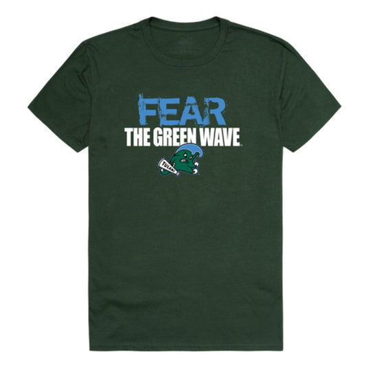 Tulane University Green Waves Fear College T-Shirt