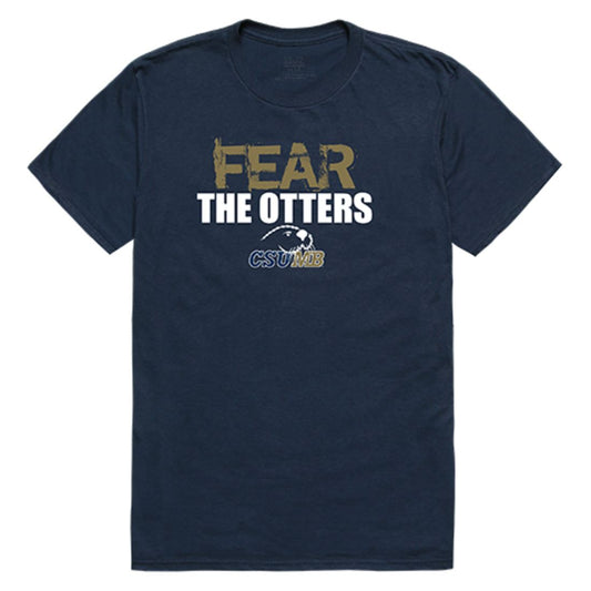 CSUMB Cal State University Monterey Bay Otters Fear T-Shirt Navy-Campus-Wardrobe