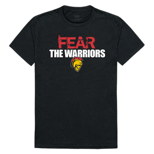 Cal State University Stanislaus Warriors Fear T-Shirt Black-Campus-Wardrobe