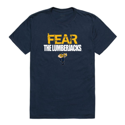 Northern Arizona University Lumberjacks Fear College T-Shirt