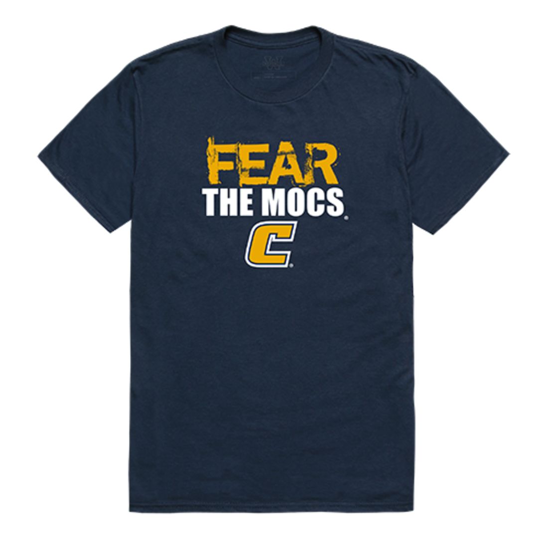 University of Tennessee at Chattanooga UTC MOCS MOCS Fear T-Shirt Navy-Campus-Wardrobe