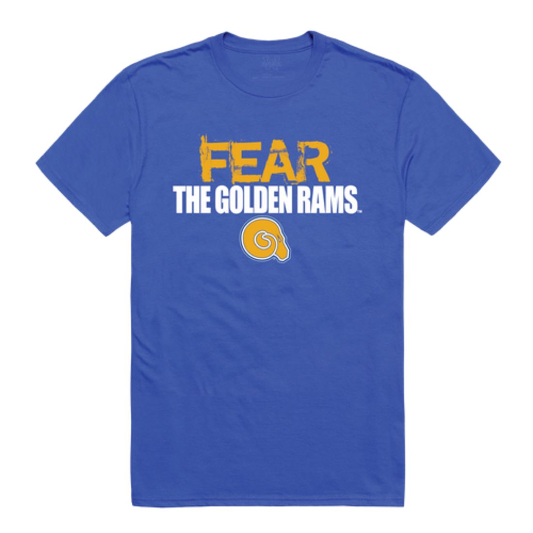 Albany State University Golden Rams Fear College T-Shirt