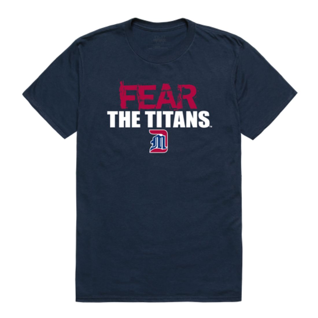 Detroit Mercy Titans Fear College T-Shirt