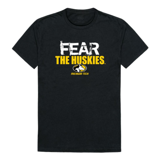 Michigan Tech Huskies Fear College T-Shirt