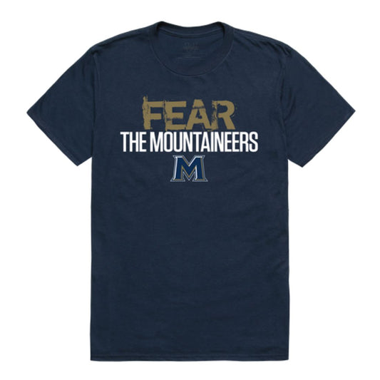 Mount St Mary's University Mountaineers Mountaineers Fear College T-Shirt