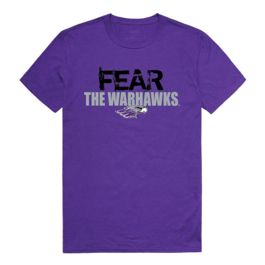 Wiscon Whitewater Warhawks Fear College T-Shirt