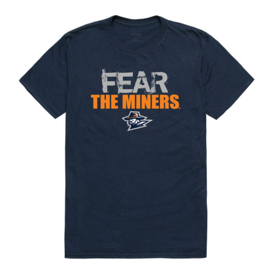 Texas at El Paso Miners Fear College T-Shirt