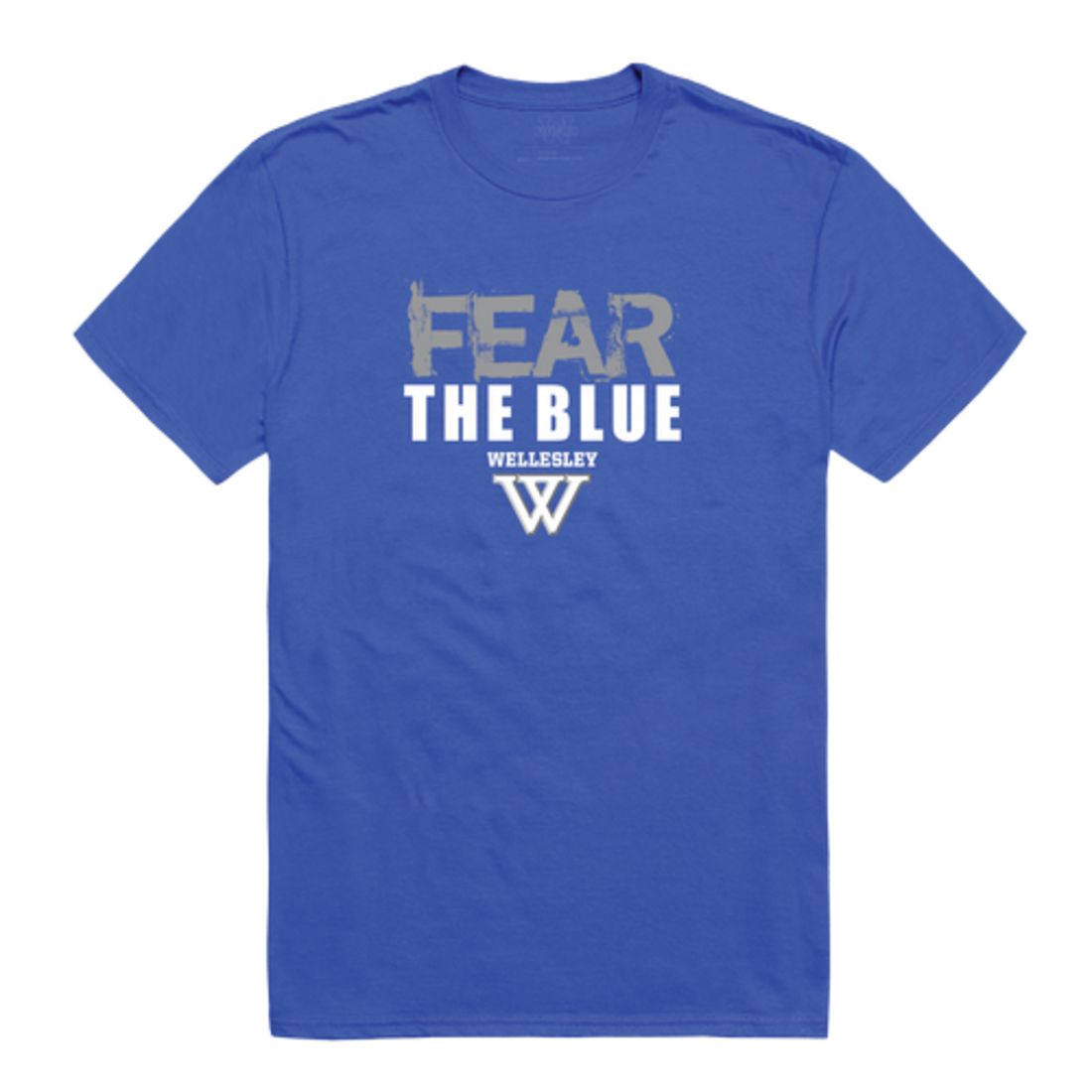 Fear The Wellesley College Blue T-Shirt Tee