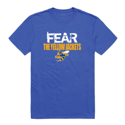 New York City College of Technology Yellow Jackets Fear College T-Shirt