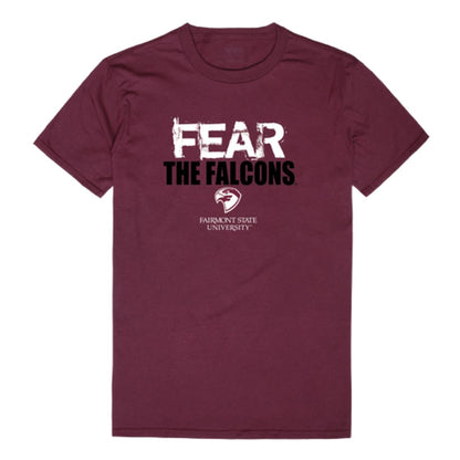 Fairmont State University Falcons Fear College T-Shirt