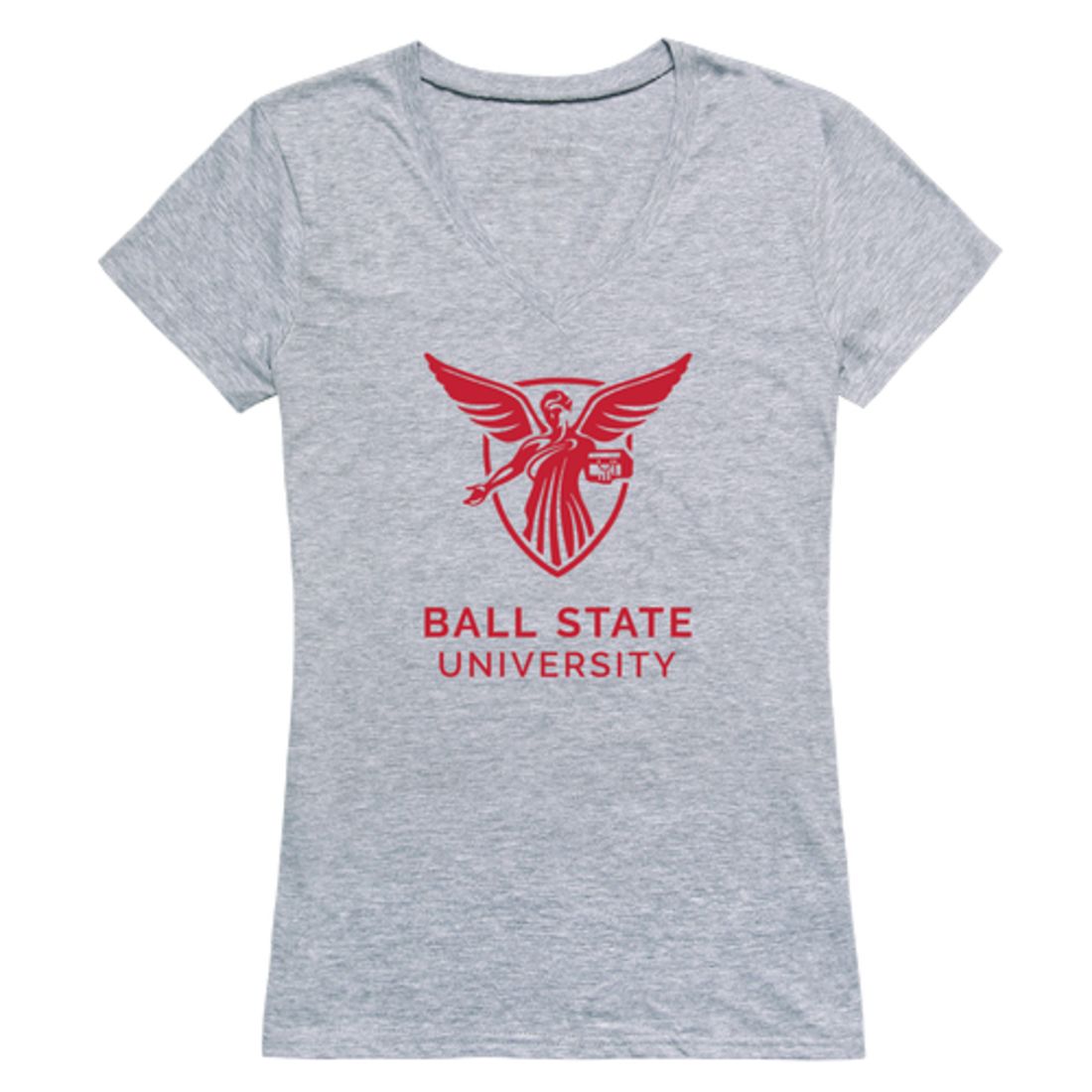 Ball State Cardinals Womens Seal T-Shirt