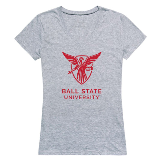 Ball State Cardinals Womens Seal T-Shirt