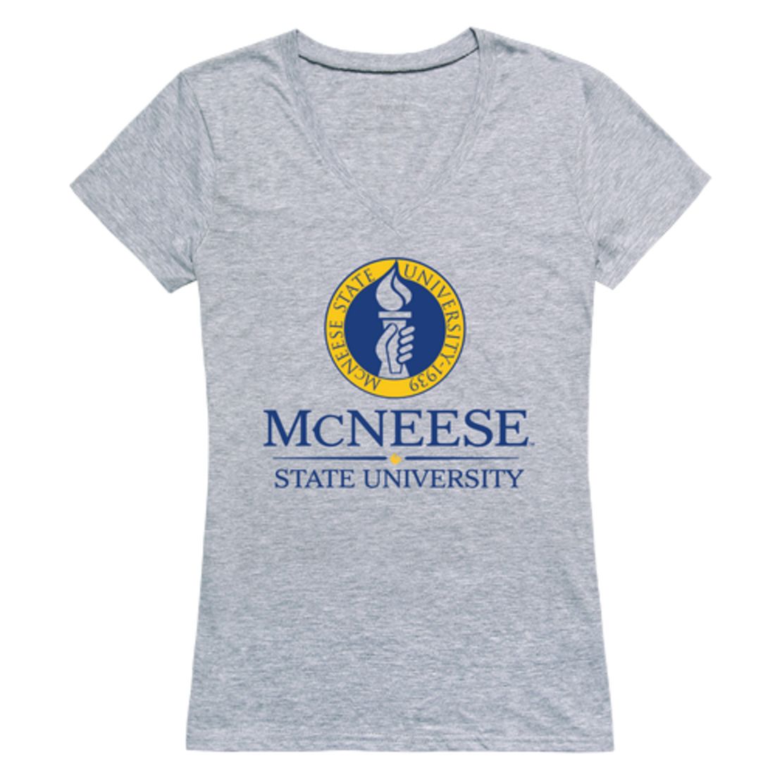 McNeese St Cowboys and Cowgirls Womens Seal T-Shirt