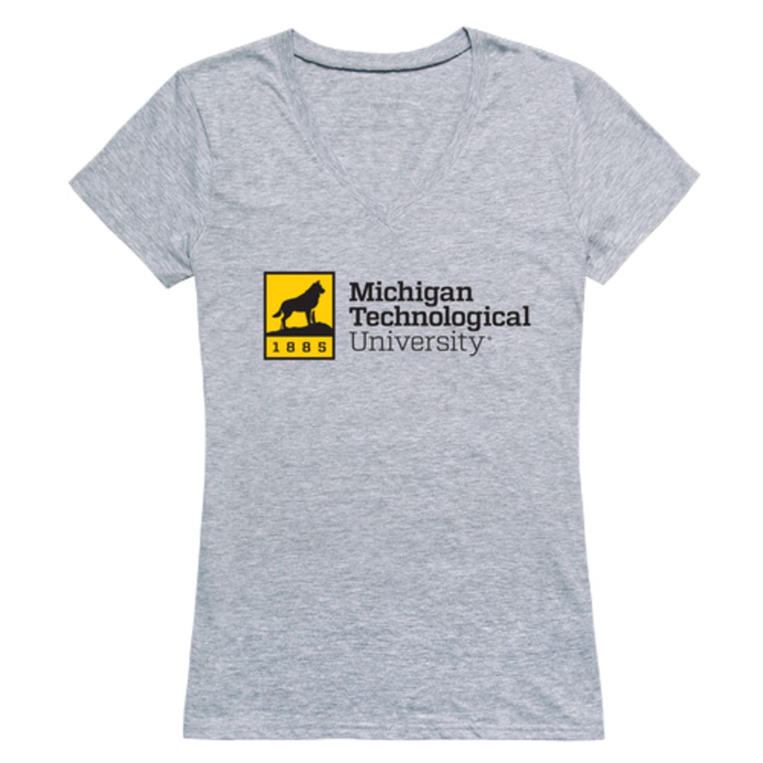 Michigan Tech Huskies Womens Seal T-Shirt