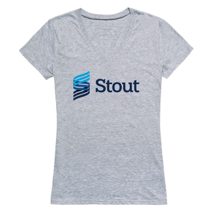 Wisconsin Stout Blue Devils Womens Seal T-Shirt