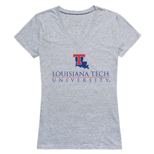 Louisiana Tech F Bulldogs Womens Seal T-Shirt
