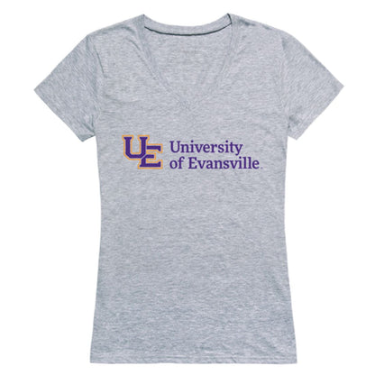 Evansville Purple Aces Womens Seal T-Shirt
