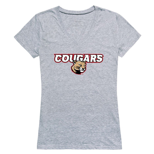 Southern Ill Edwa Cougars Womens Seal T-Shirt