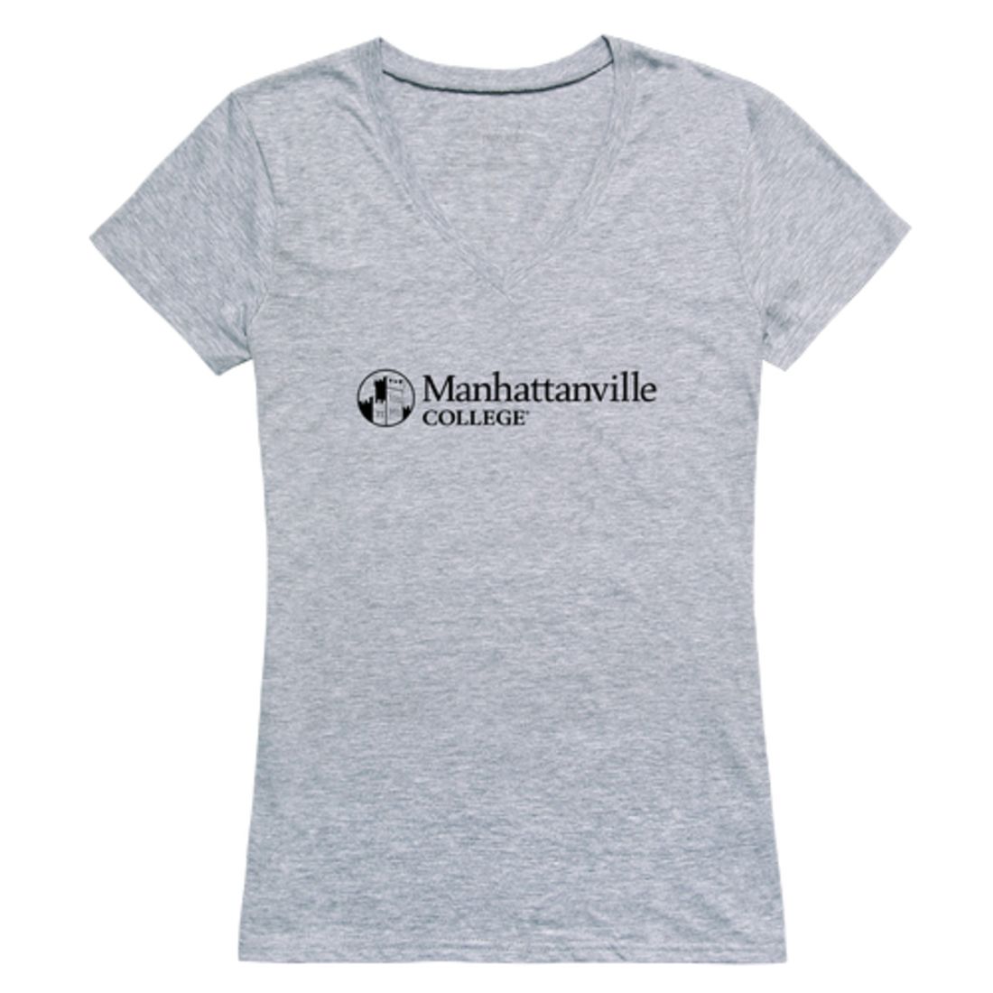 Manhattanville College Valiants Womens Seal T-Shirt Tee
