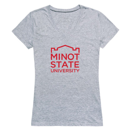Minot State University Beavers Womens Seal T-Shirt Tee