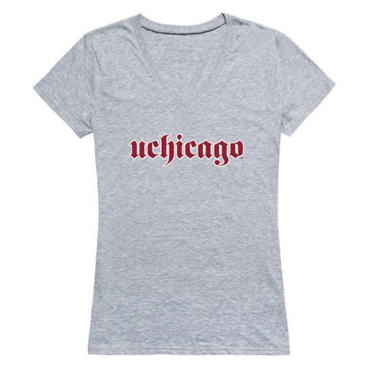 University of Chicago Maroons Womens Seal T-Shirt Tee