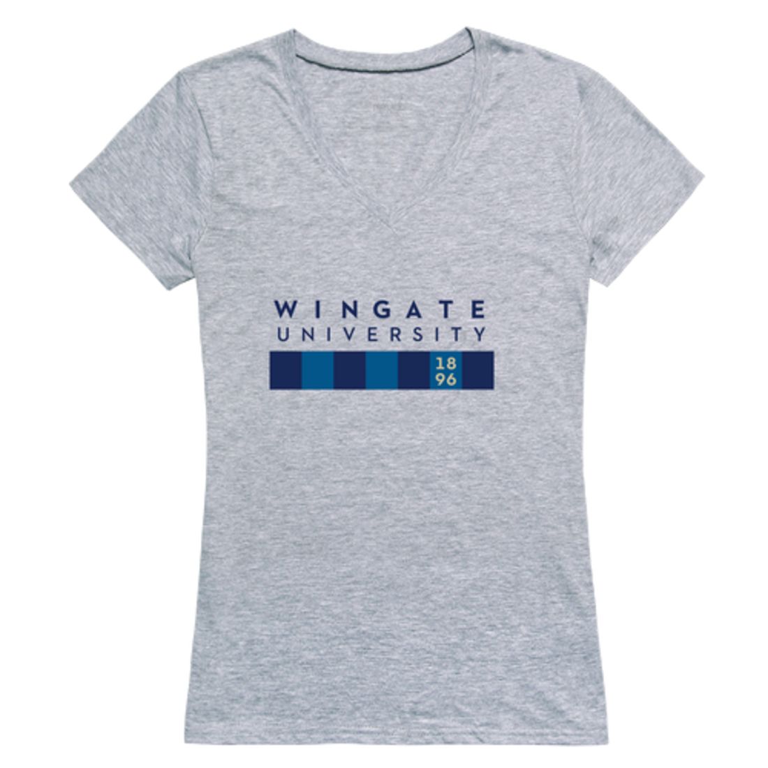 Wingate University Bulldogs Womens Seal T-Shirt Tee
