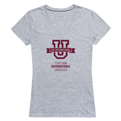 Texas A&M International University DustDevils Womens Seal T-Shirt Tee