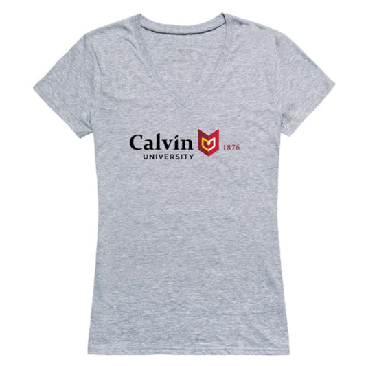 Calvin University Knights Womens Seal T-Shirt Tee