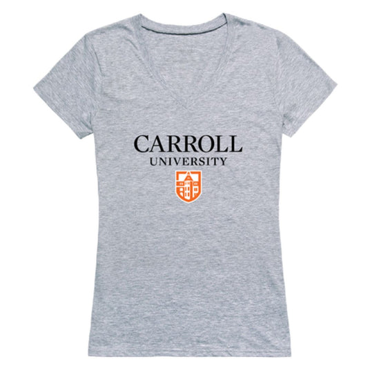 Carroll University Pioneers Womens Seal T-Shirt Tee