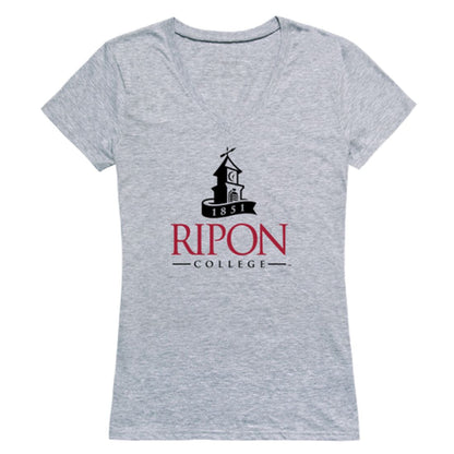 Ripon College Red Hawks Womens Seal T-Shirt Tee