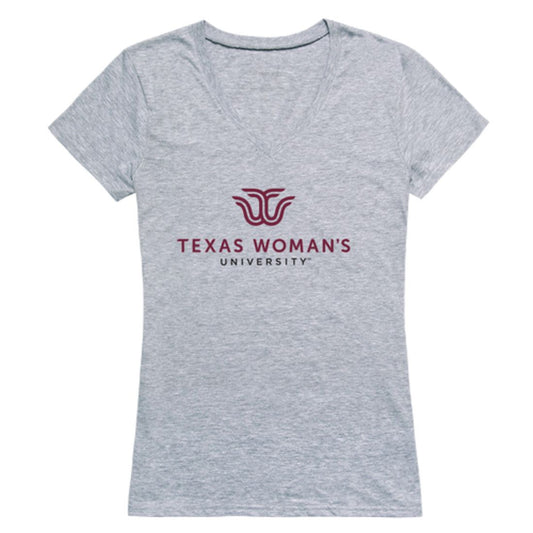 Texas Woman's University Pioneers Womens Seal T-Shirt Tee
