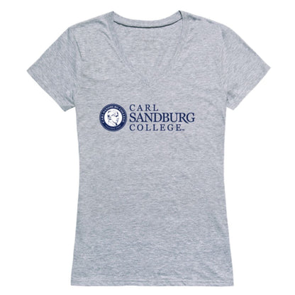 Carl Sandburg College Chargers Womens Seal T-Shirt