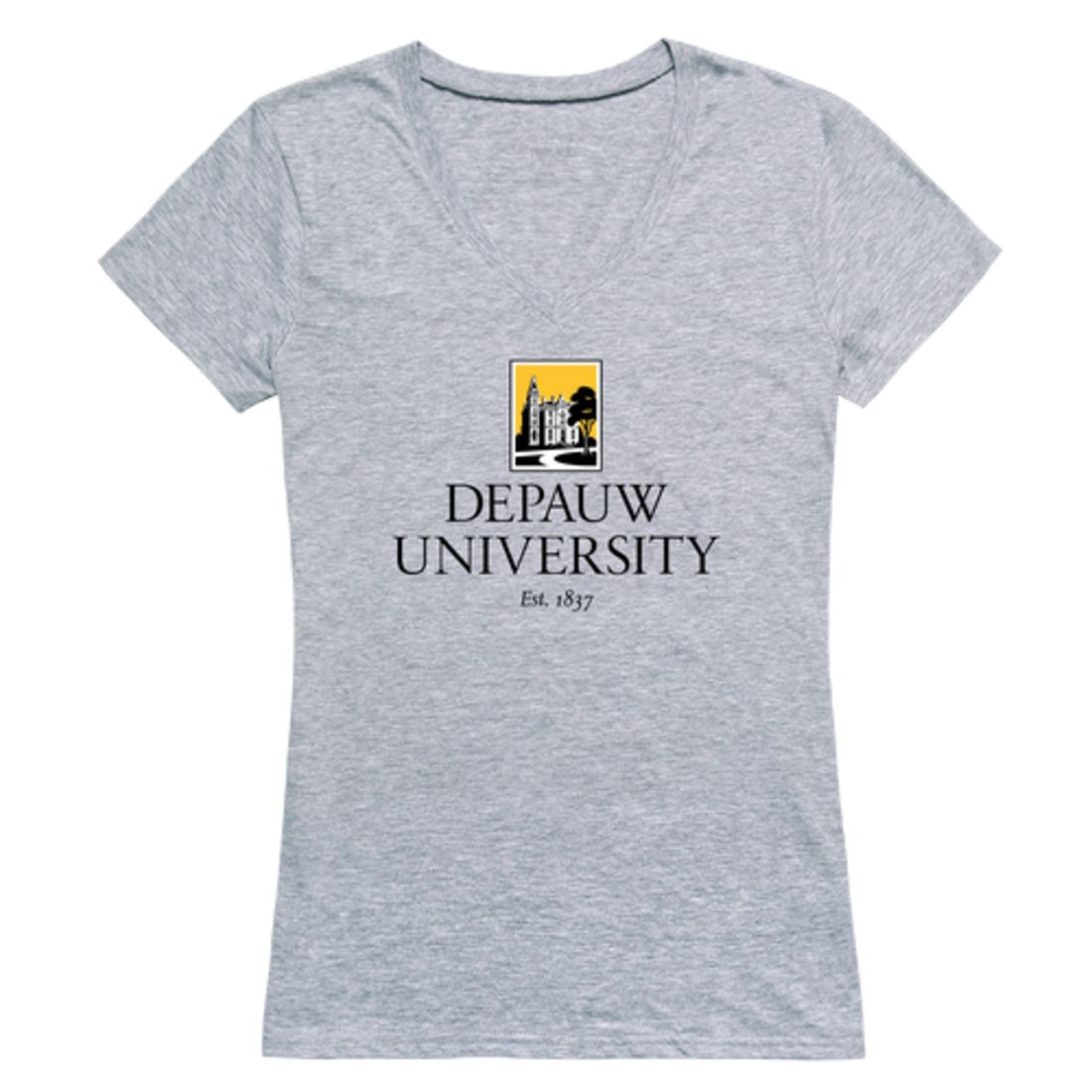 DePauw University Tigers Womens Seal T-Shirt