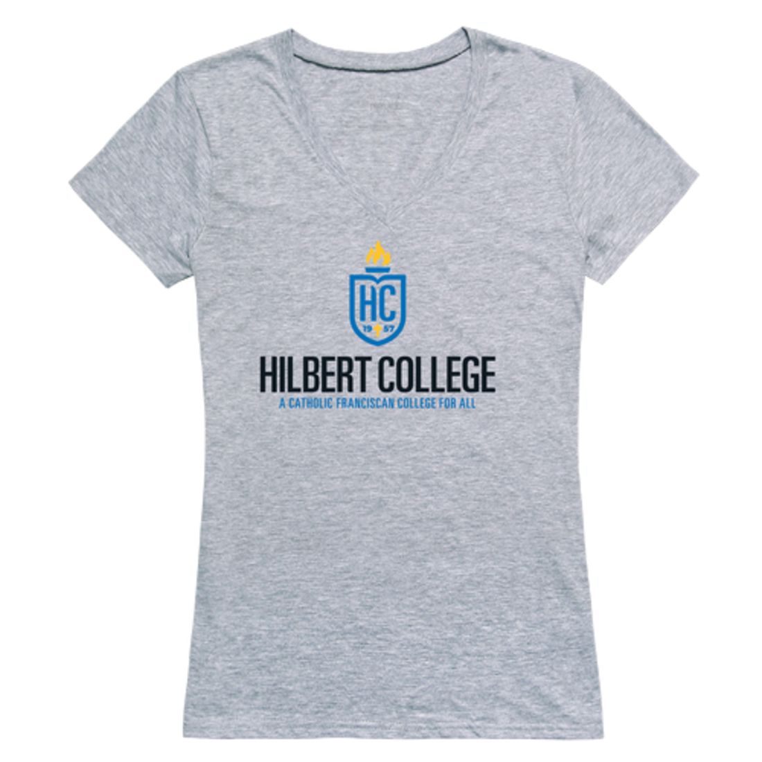 Hilbert College Hawks Womens Seal T-Shirt Tee