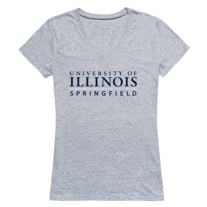 University of Illinois Springfield Prairie Stars Womens Seal T-Shirt Tee