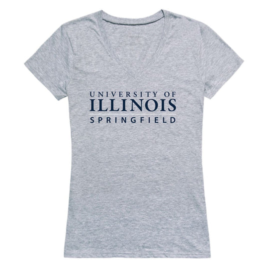 University of Illinois Springfield Prairie Stars Womens Seal T-Shirt Tee